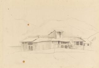 Karl Hofer - Tessiner Berghof