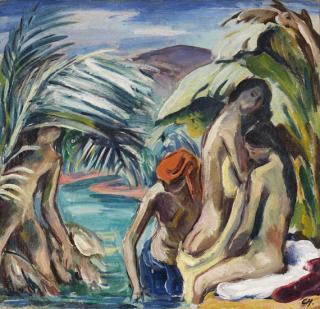 Karl Hofer - Tropisches Bad