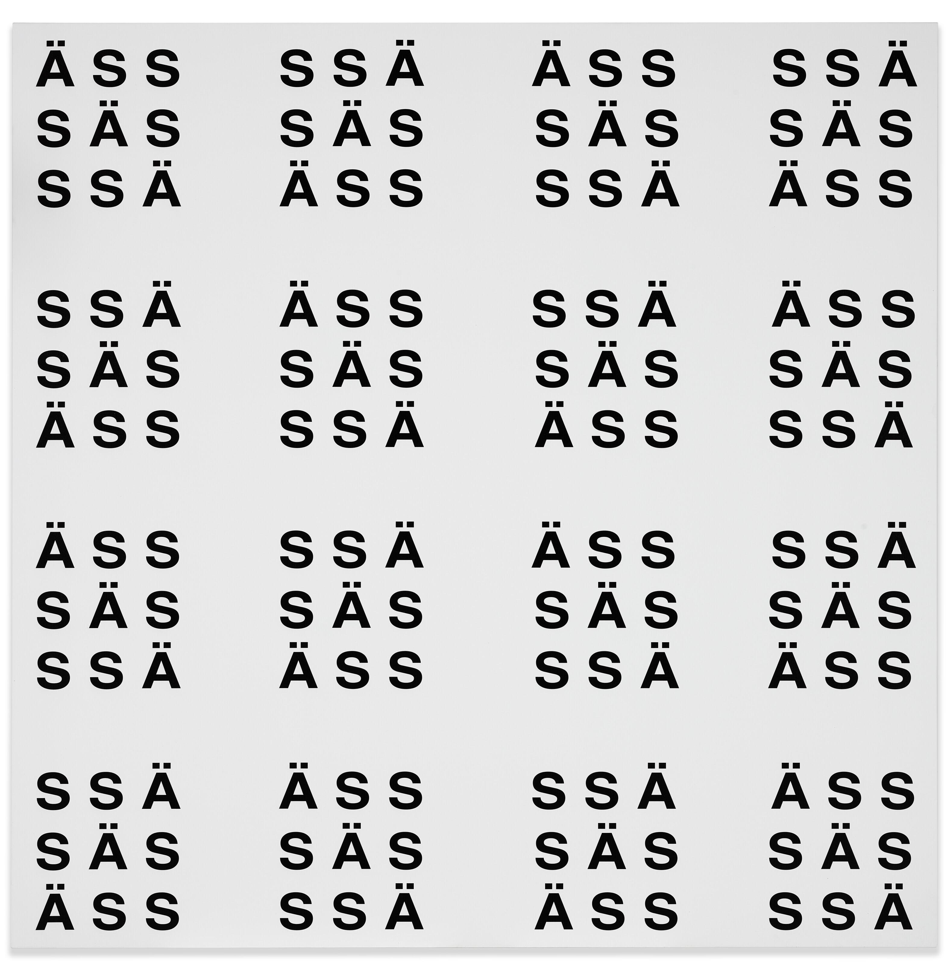 Karl Holmqvist - Untitled (BIG ASS PAINTING)