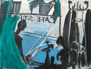 Karl Horst Hödicke - „Cafe Strese“