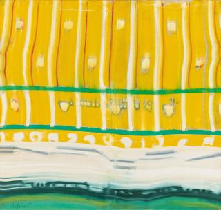 Karl Horst Hödicke - Gelbe Reflexion (Große Reflexion II).