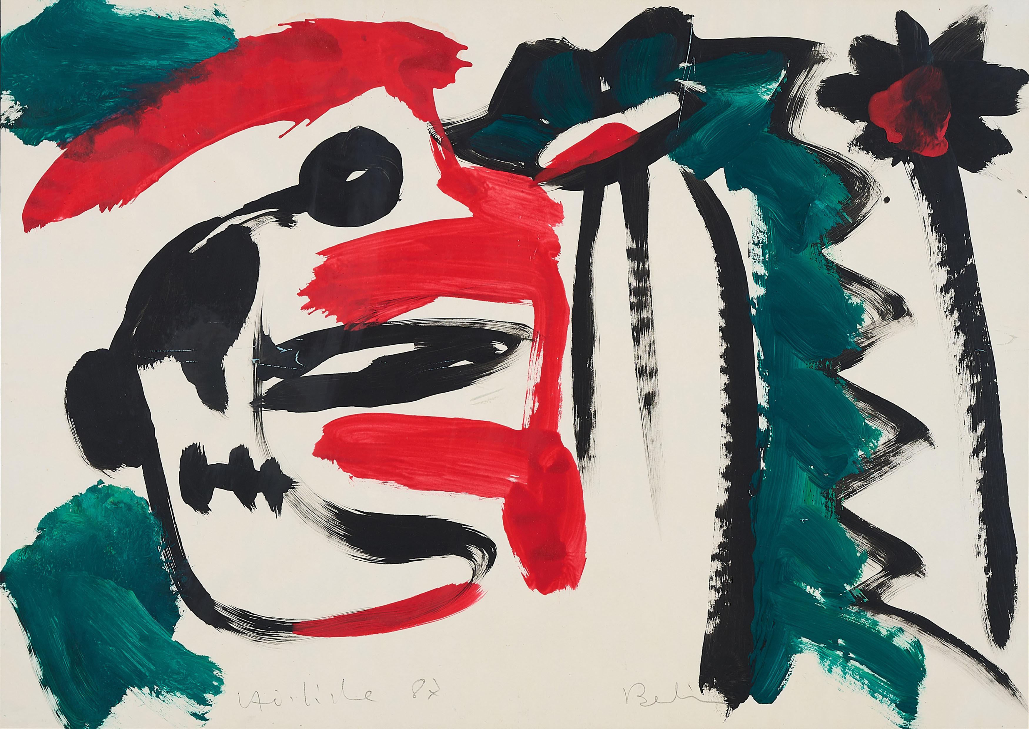 Karl Horst Hödicke - Komposition.