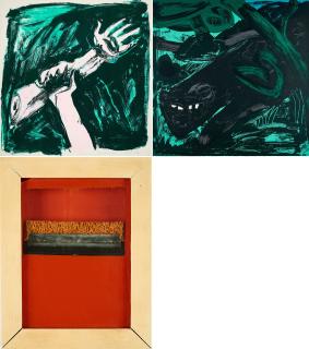 Karl Horst Hödicke - Konvolut von 2 Druckgrafiken und 1 Multiple.