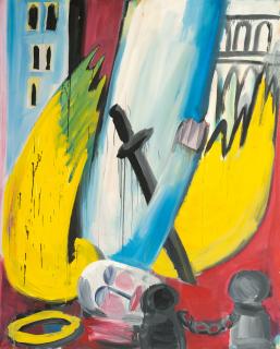 Karl Horst Hödicke - La caduta dell’angelo