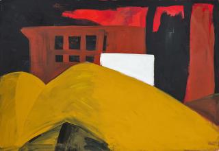 Karl Horst Hödicke - Ohne Titel (Zeitgeist mit Springer).