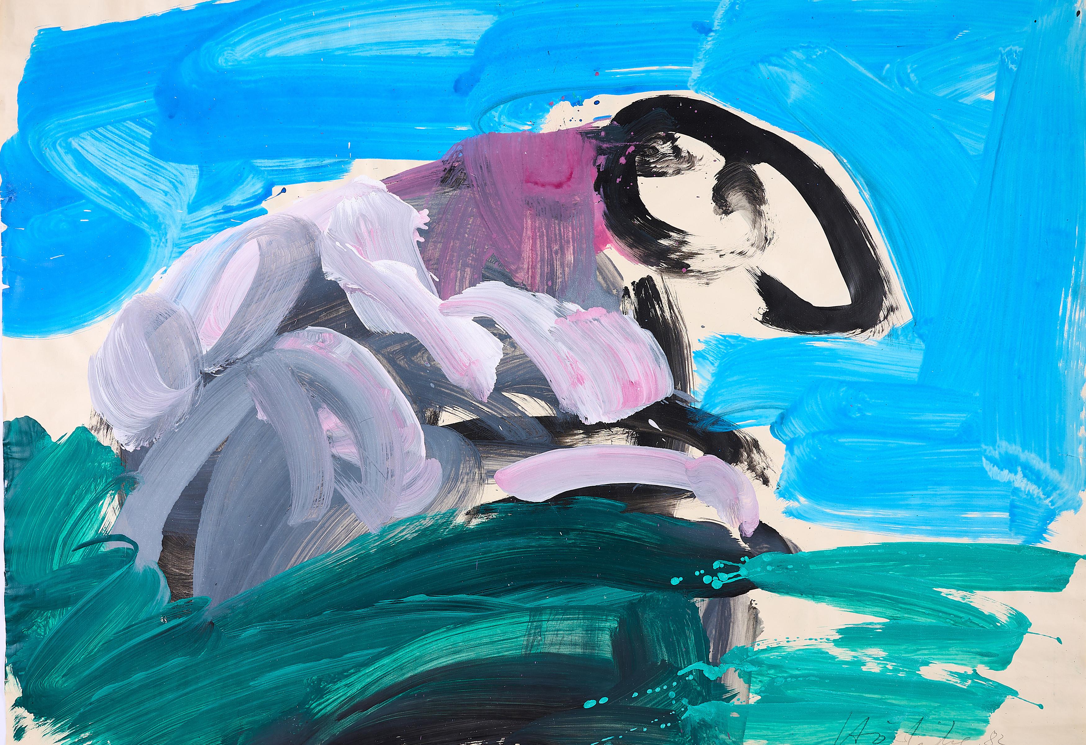 Karl Horst Hödicke - Schaf.