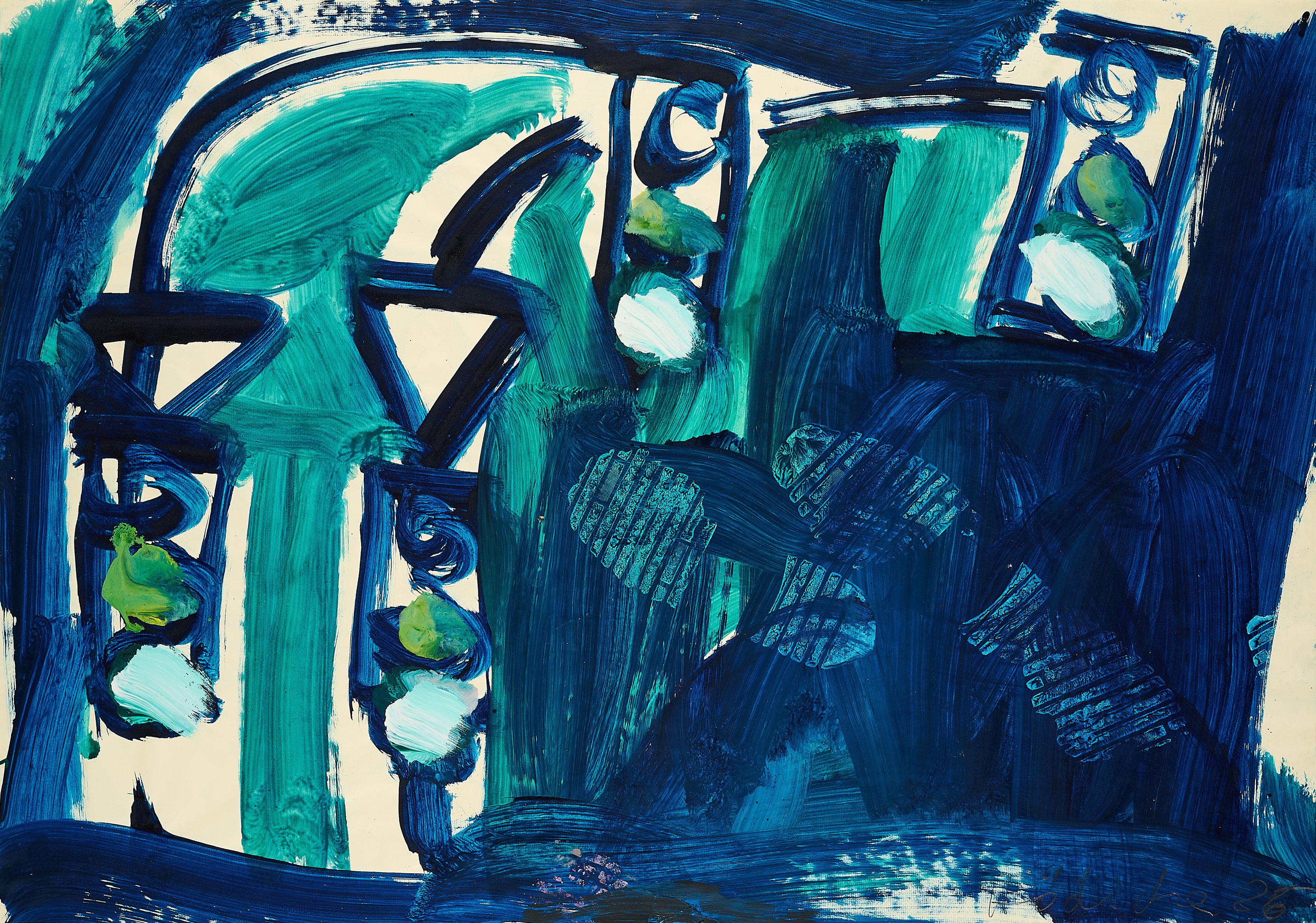 Karl Horst Hödicke - Schilderwald.