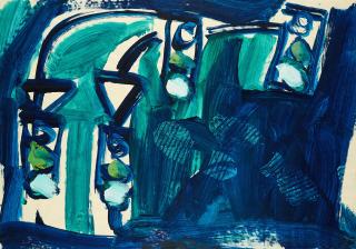 Karl Horst Hödicke - Schilderwald.