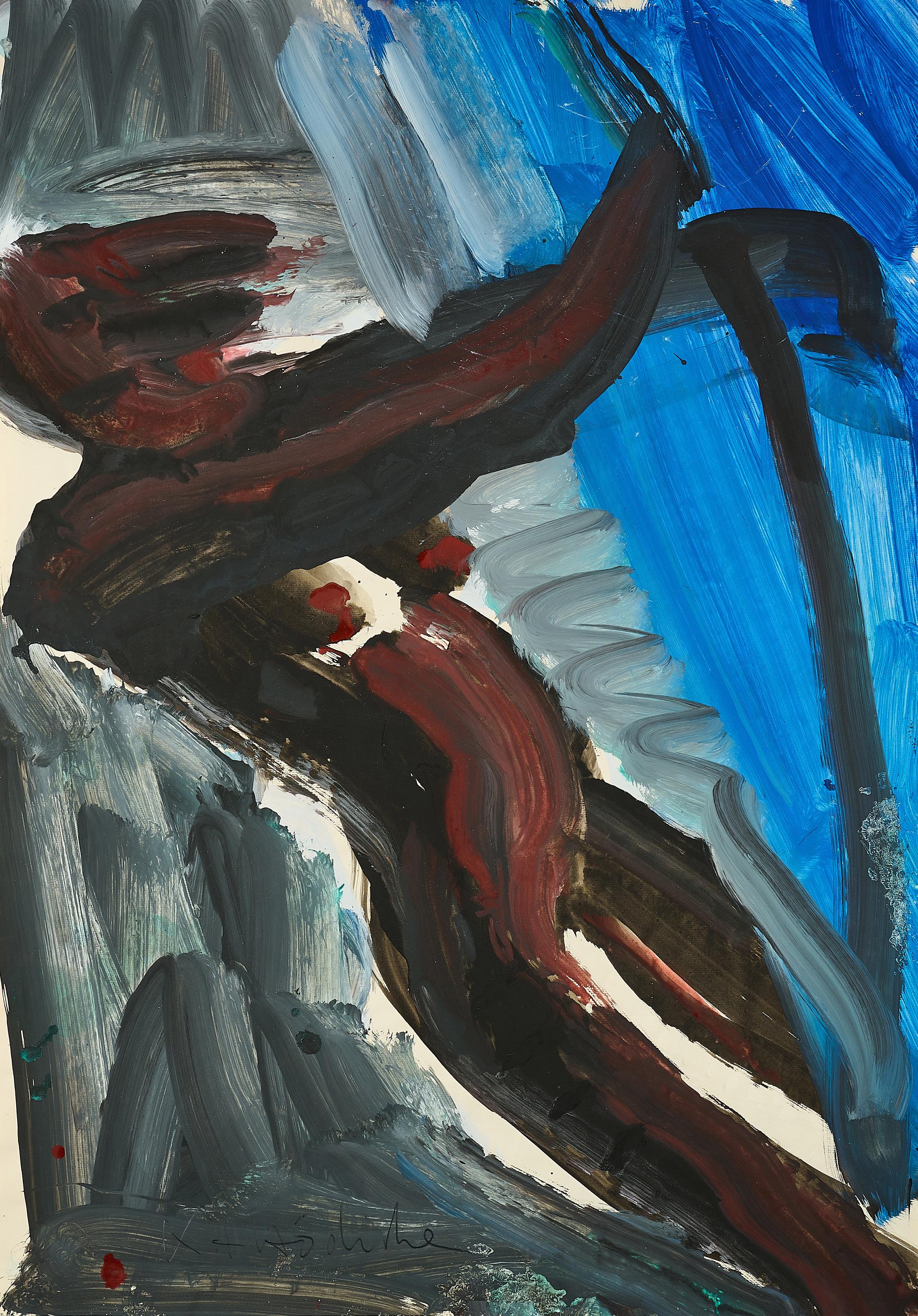 Karl Horst Hödicke - Surfer.