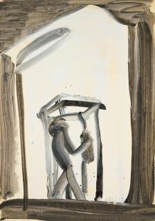 Karl Horst Hödicke - Telefonzelle.