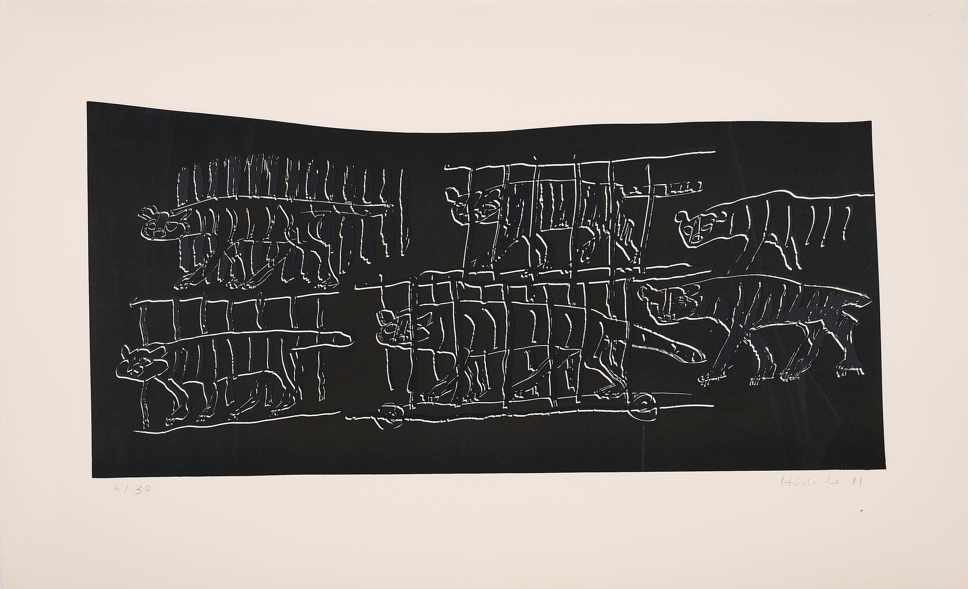 Karl Horst Hödicke - Tiger.