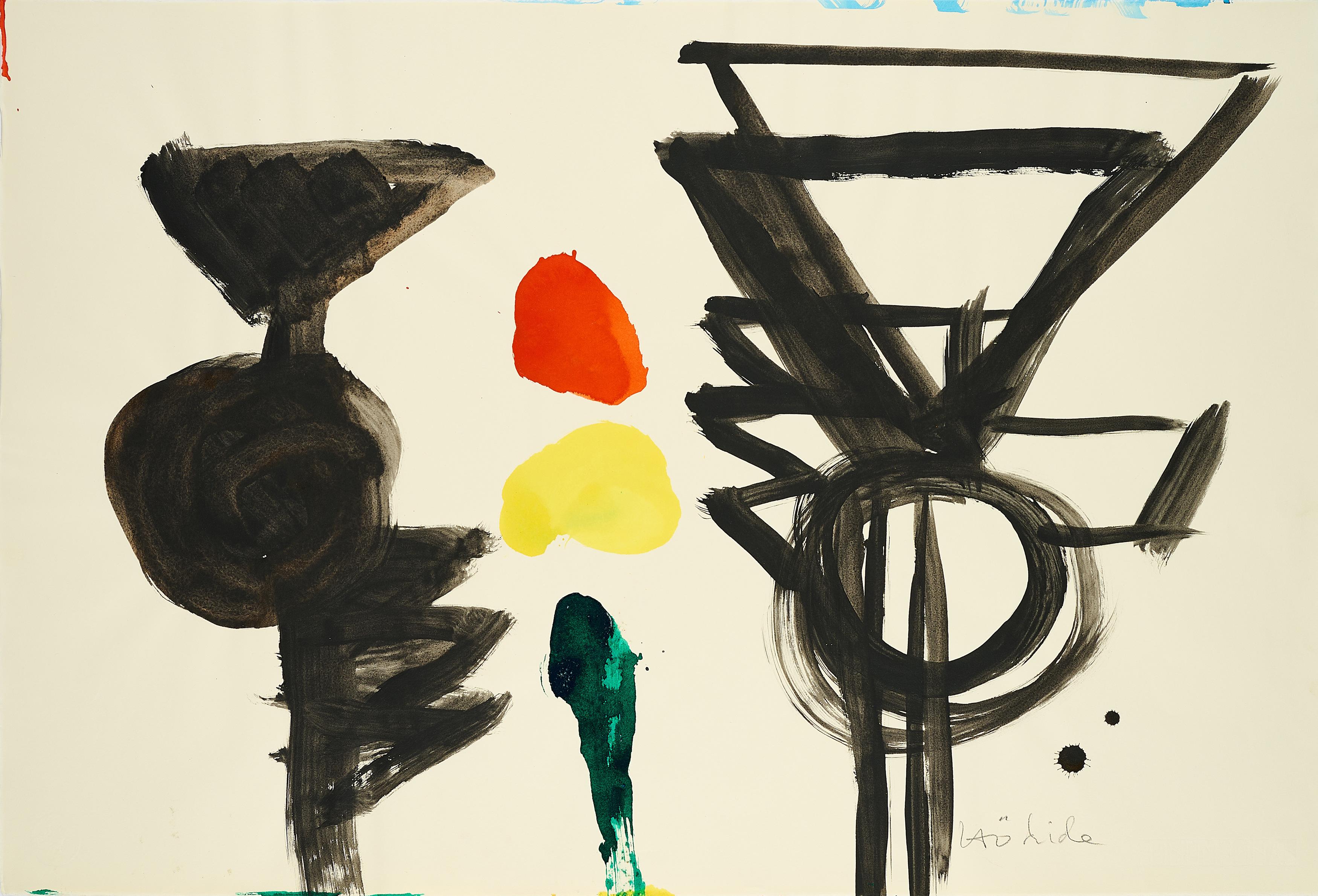 Karl Horst Hödicke - Zwei Straßenschilder.