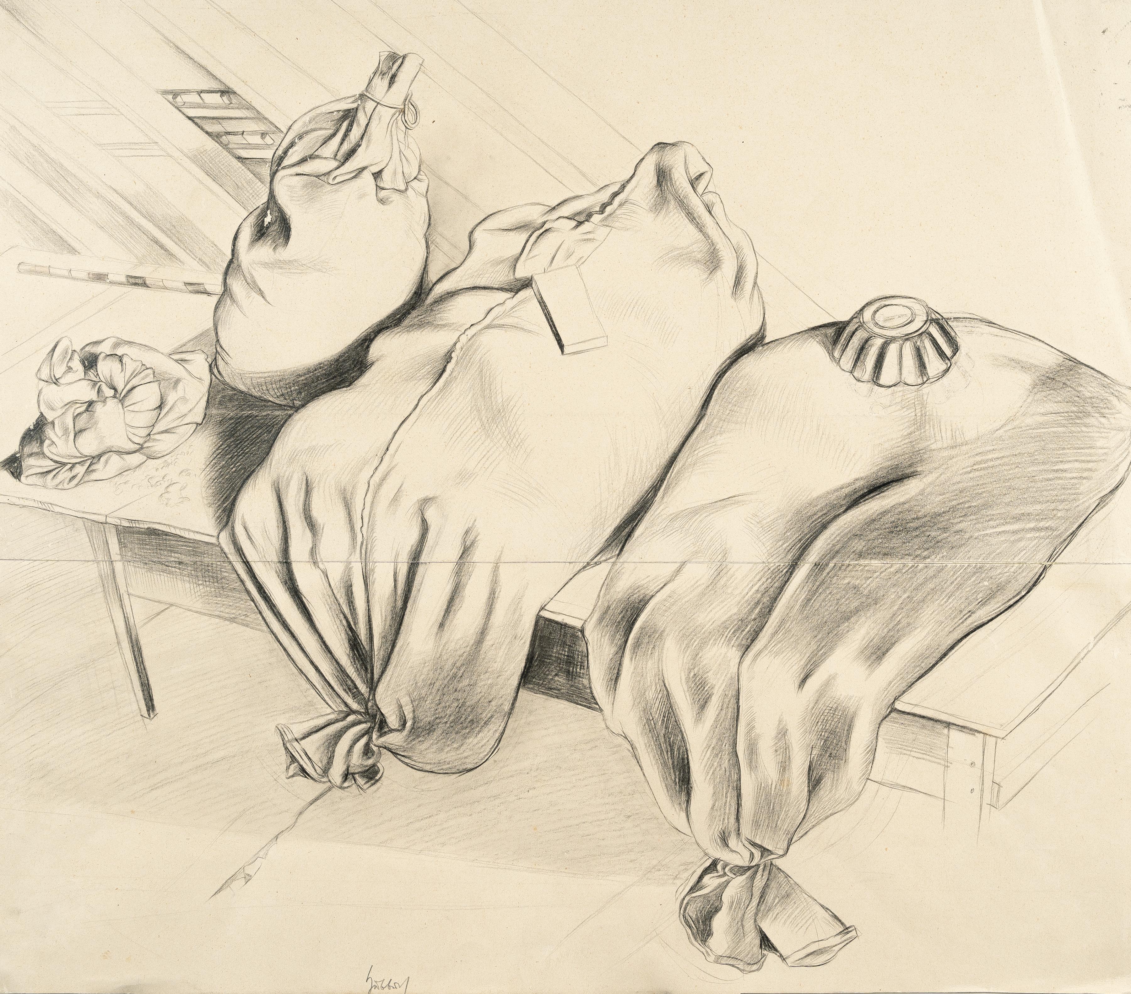 Karl Hubbuch - „Die Mehlsäcke“