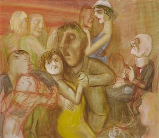 Karl Hubbuch - Im Tanzlokal