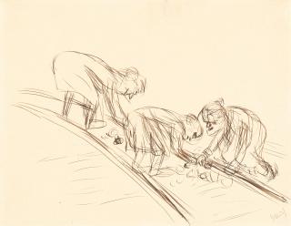 Karl Hubbuch - „Sie suchen Kohlen“