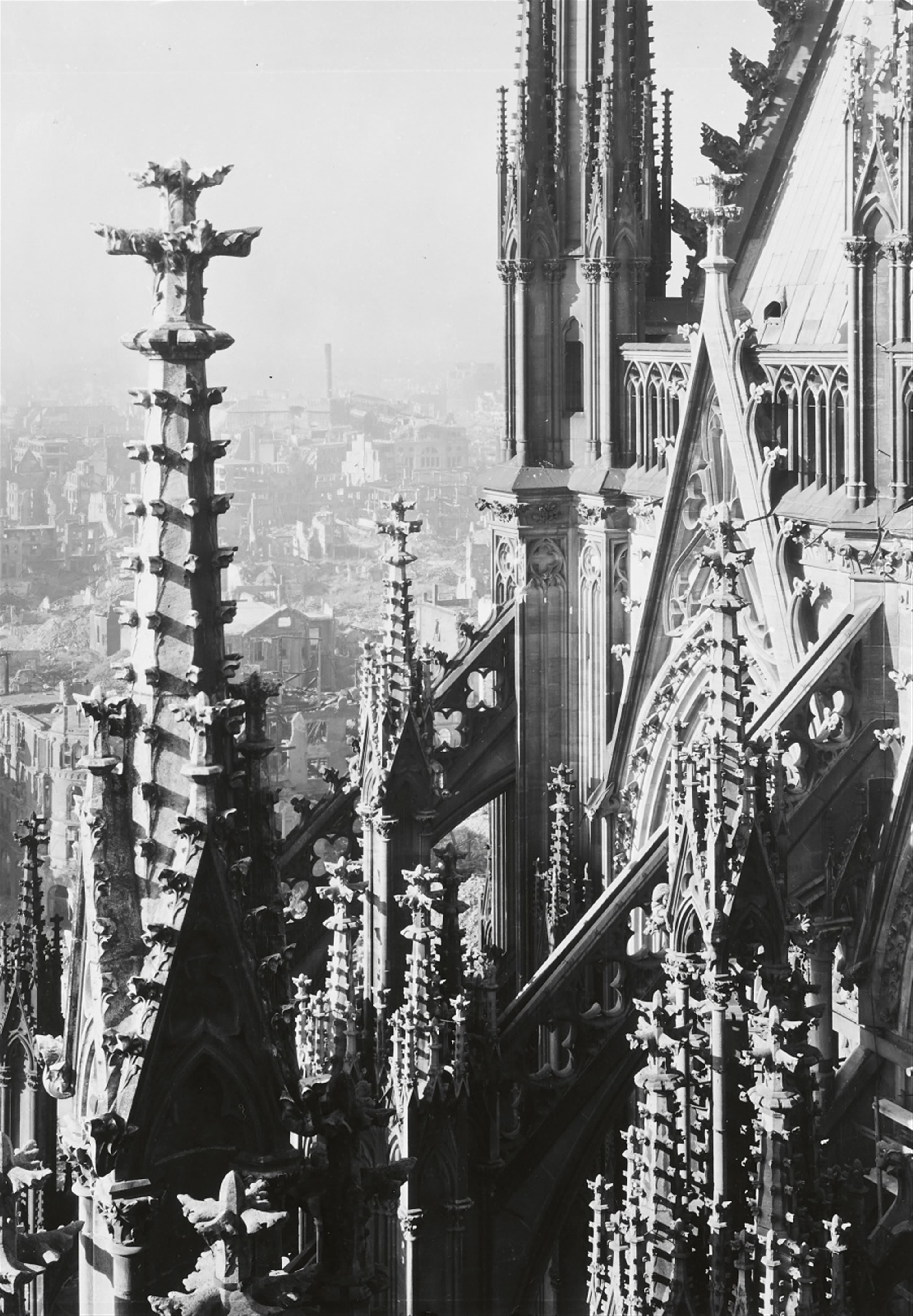 Karl Hugo Schmölz - Kölner Dom, Südostecke des Querhauses