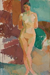 Karl Isakson - Nude standing