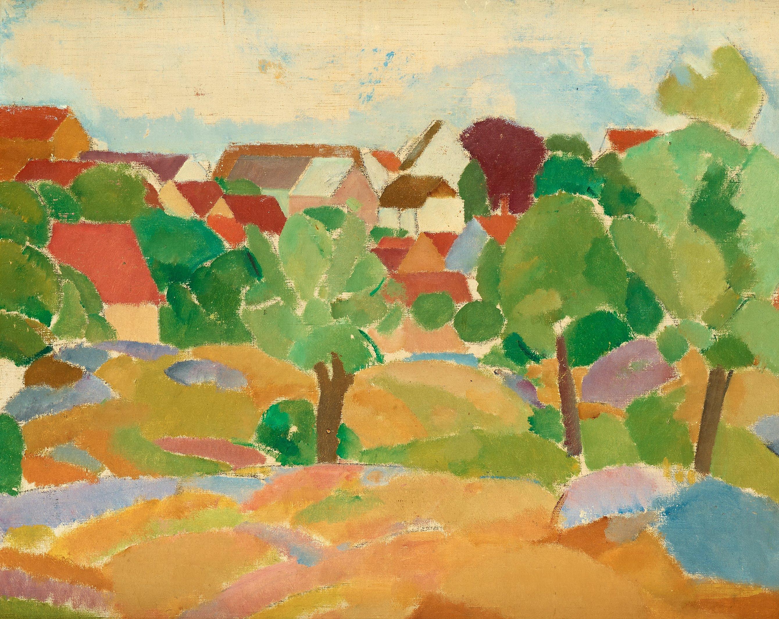 Karl Isakson - Summer landscape, Svaneke