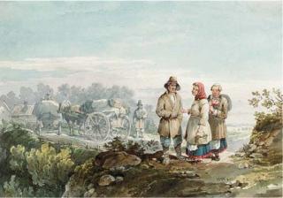 Karl Ivanovich Kollman - Russian Peasants