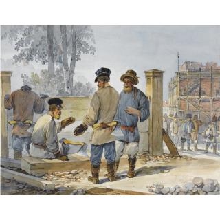 Karl Ivanovich Kollman - Three Scenes Of Rural Russia