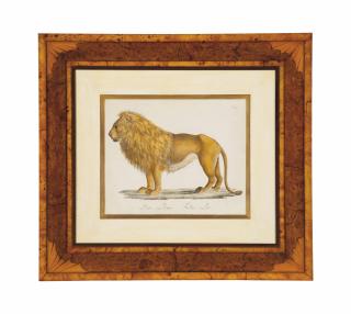 Karl Joseph Brodtman - Lithograph of a Lion