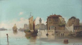 Karl Kaufmann - Meditteranean View; And Another Similar