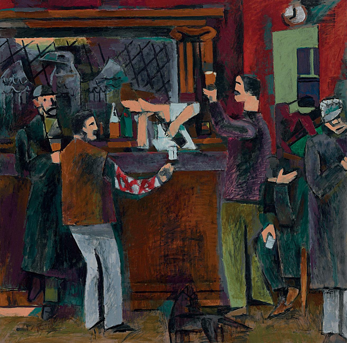 Karl Knaths - Bar Room