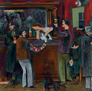 Karl Knaths - Bar Room