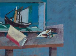 Karl Knaths - Book, Shell & Ship