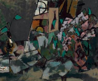 Karl Knaths - Clock and Crock