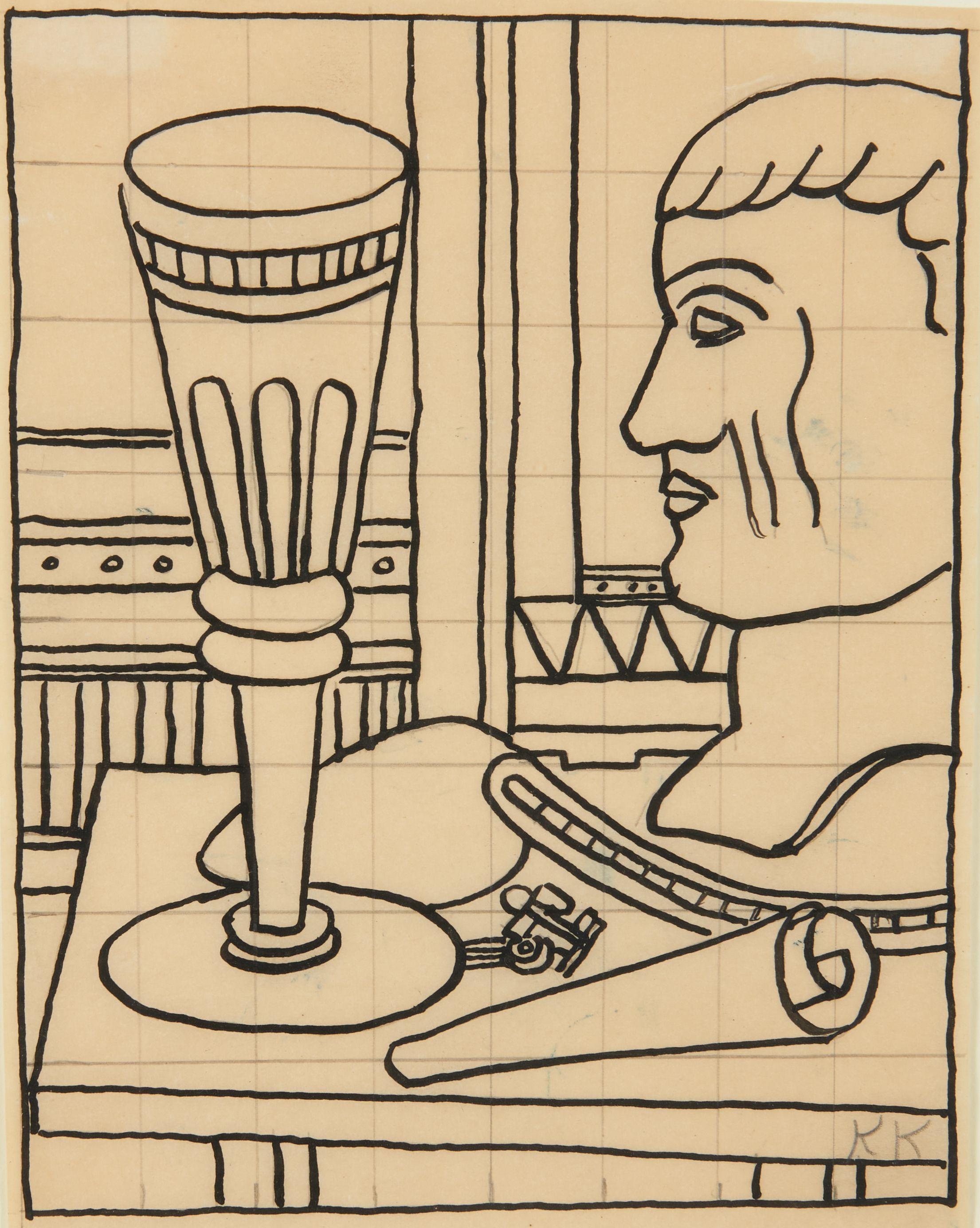 Karl Knaths - Homage To Leger