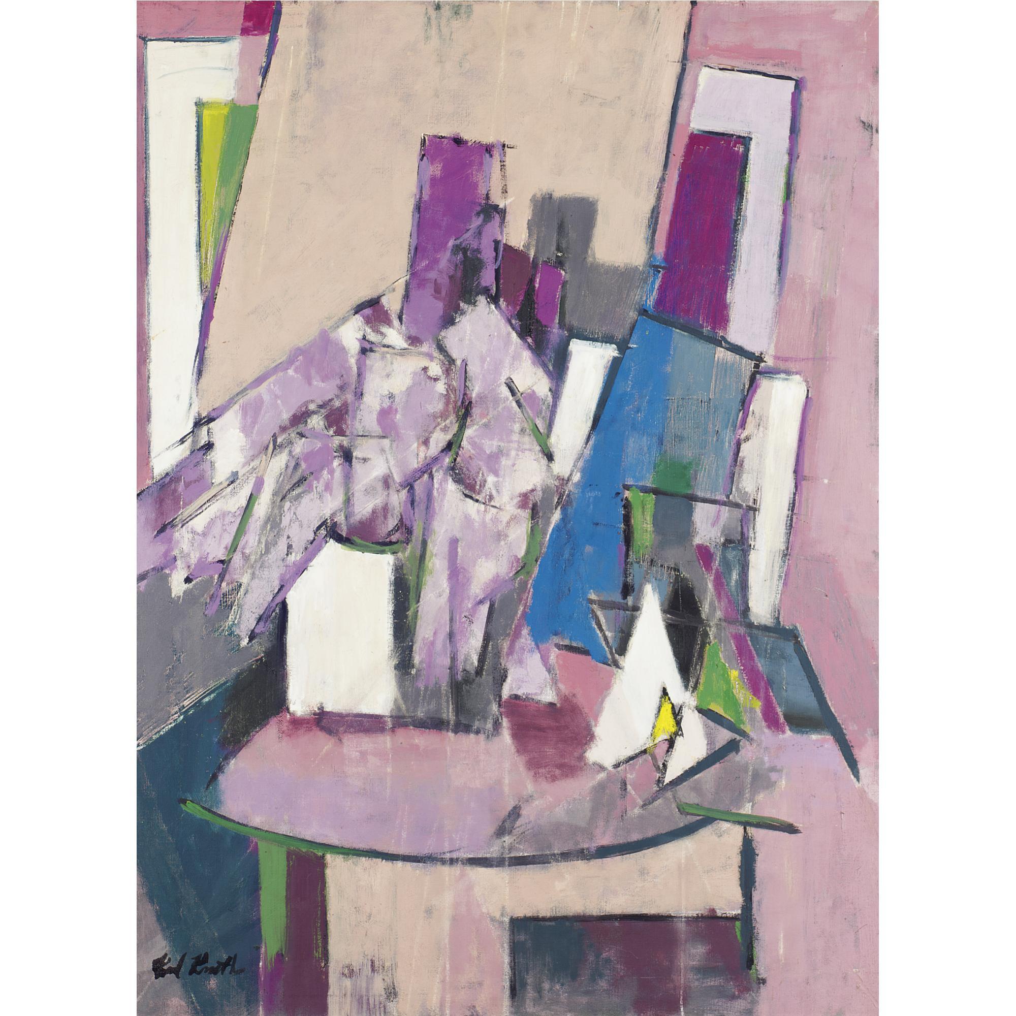 Karl Knaths - Lilacs