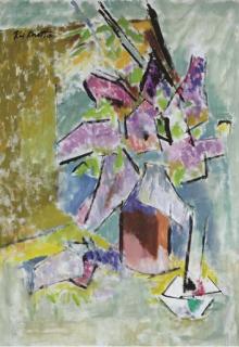 Karl Knaths - Lilacs