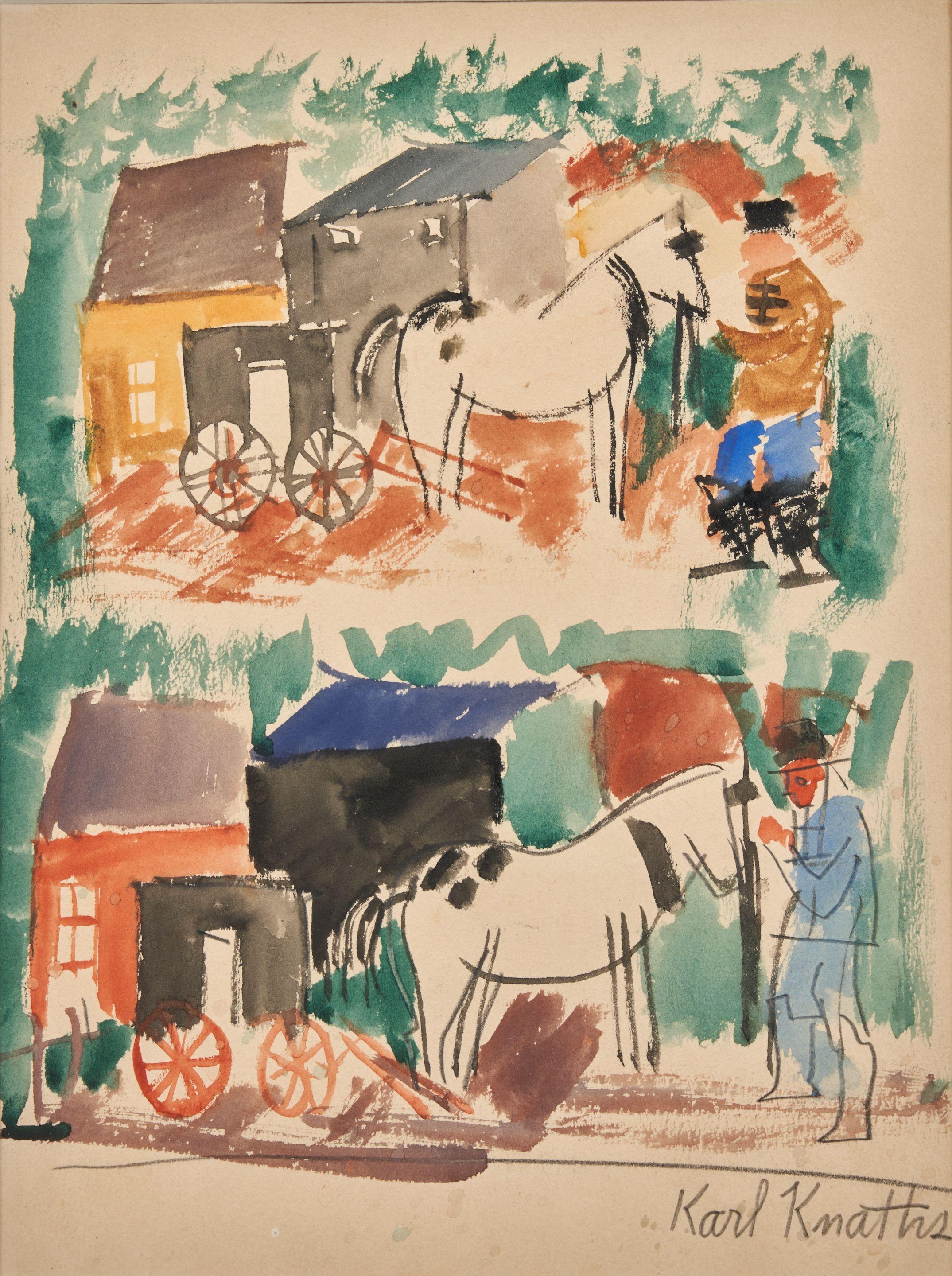 Karl Knaths - Untitled