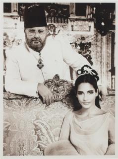 Karl Lagerfeld - Gianfranco Ferre and model, Vogue, 1997 (2 works)