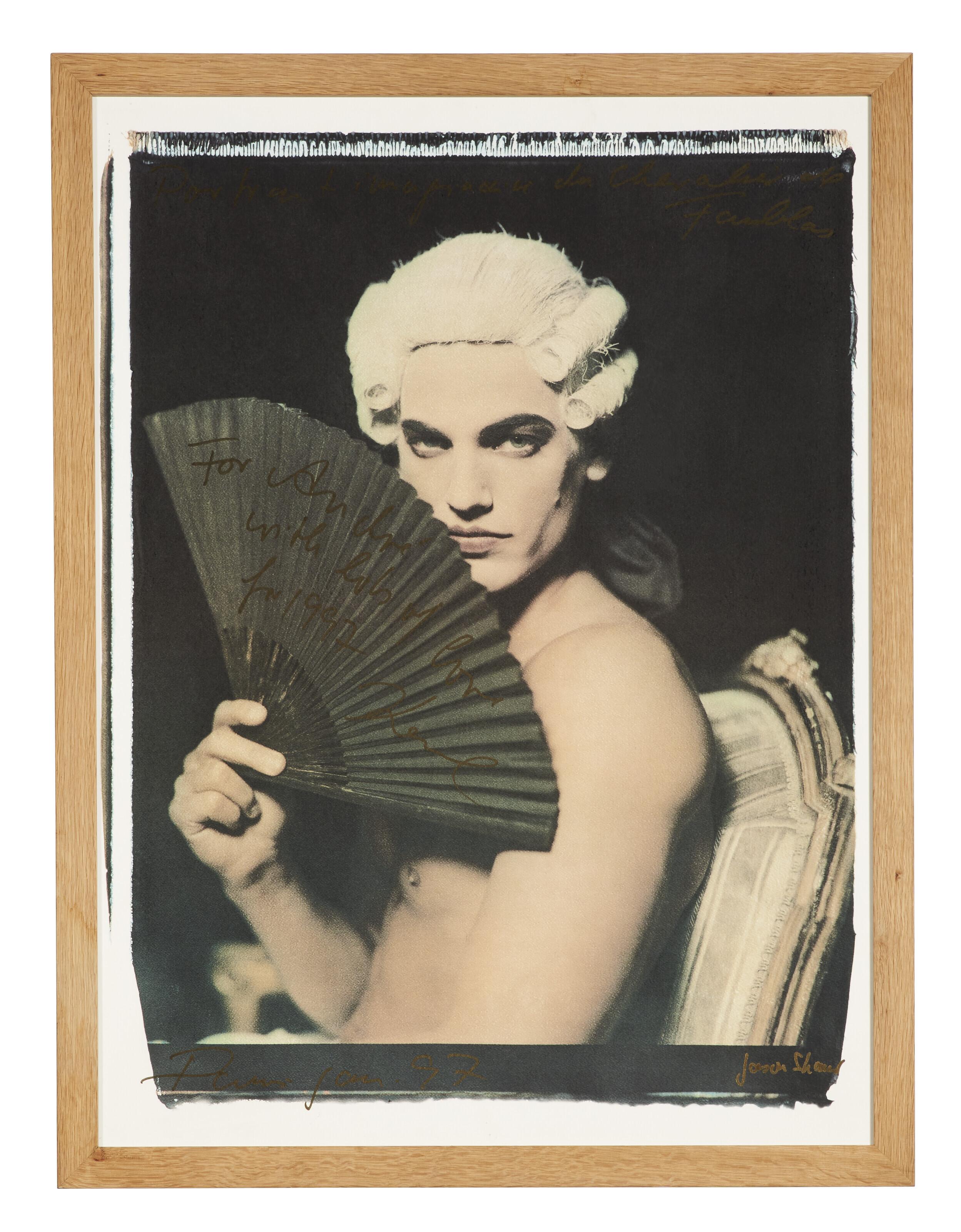 Karl Lagerfeld - Portrait imaginaire du Chevalier de Faublas, Paris, 1997