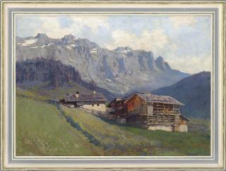 Karl Ludwig Prinz - An alpine landscape