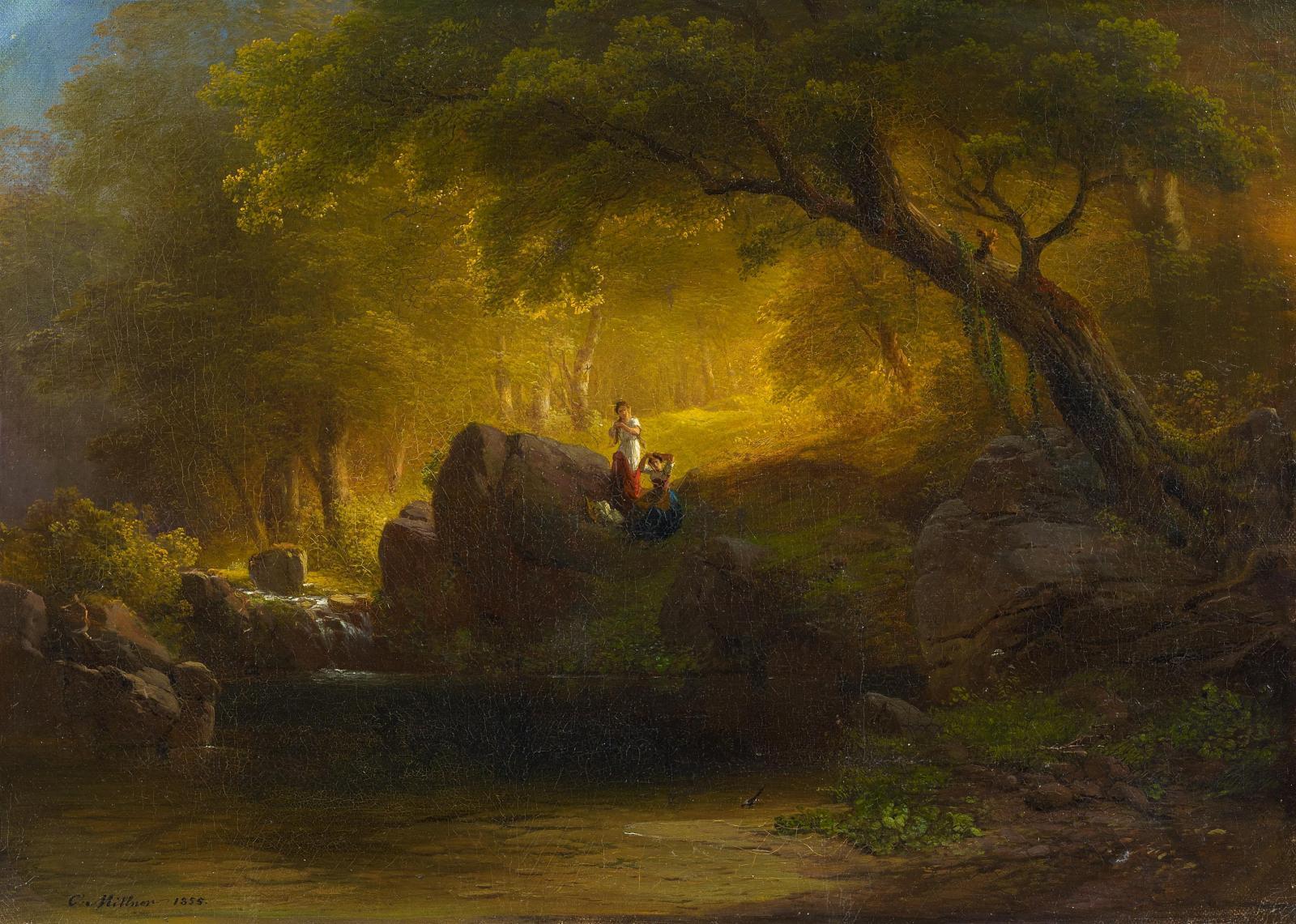 Karl Millner - Frauen an der Waldquelle