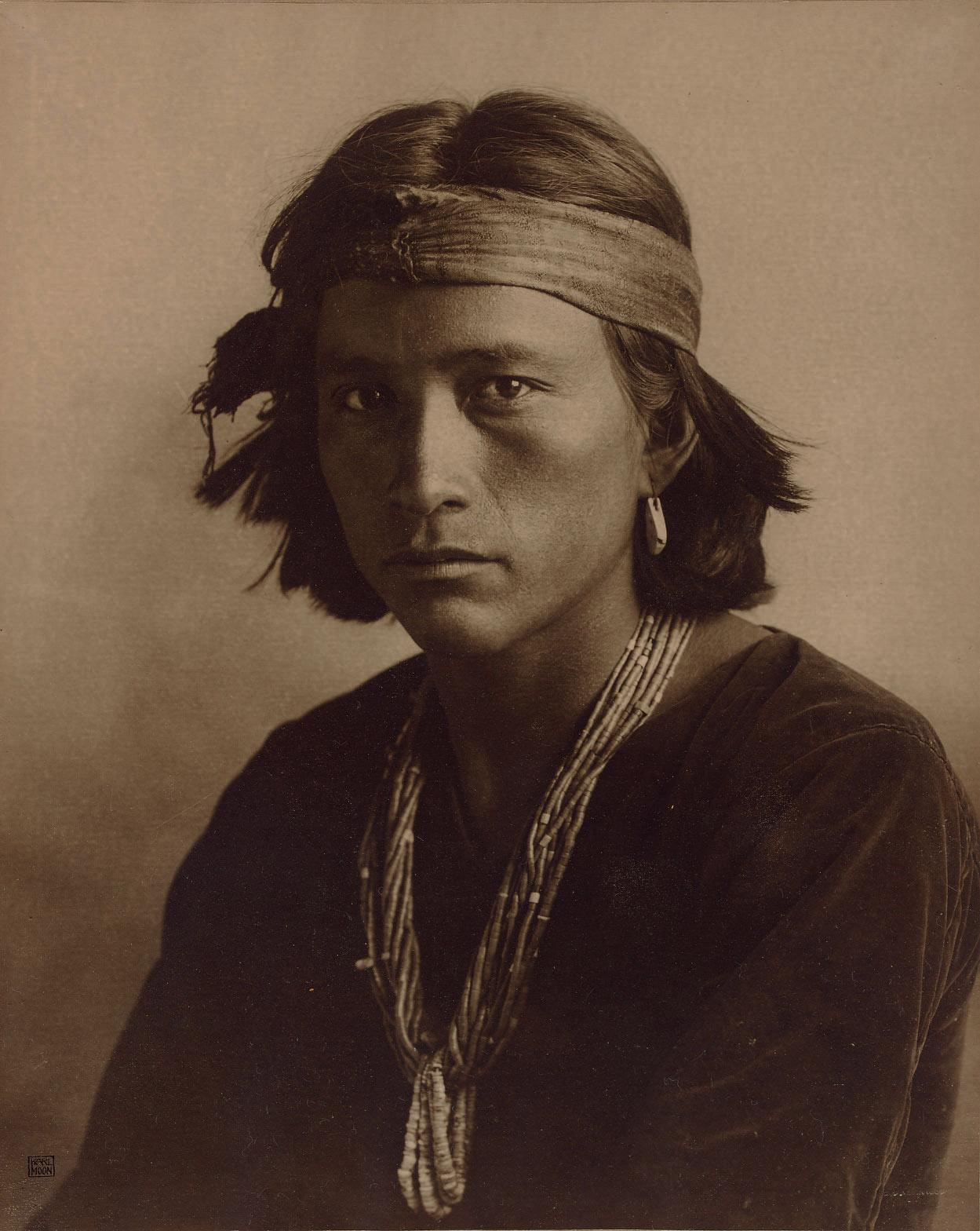 Karl Moon - A Navajo Boy, 1907