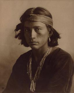 Karl Moon - A Navajo Boy, 1907