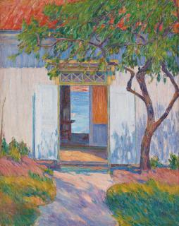 Karl Nordström - A glimpse of the ocean