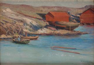 Karl Nordström - Costal view from Tjörn