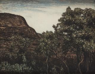 Karl Nordström - Rock and Tree