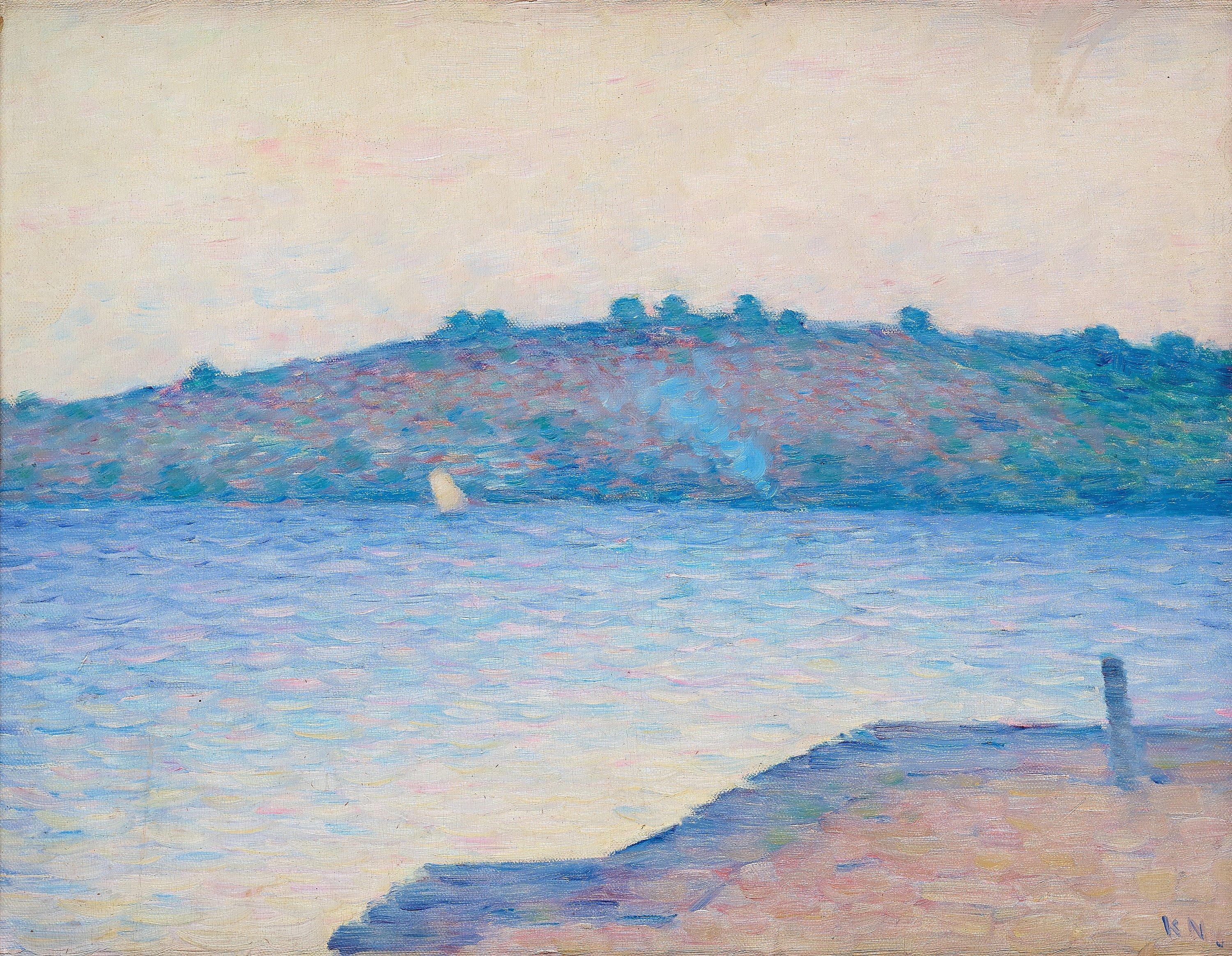 Karl Nordström - Scene from the coast