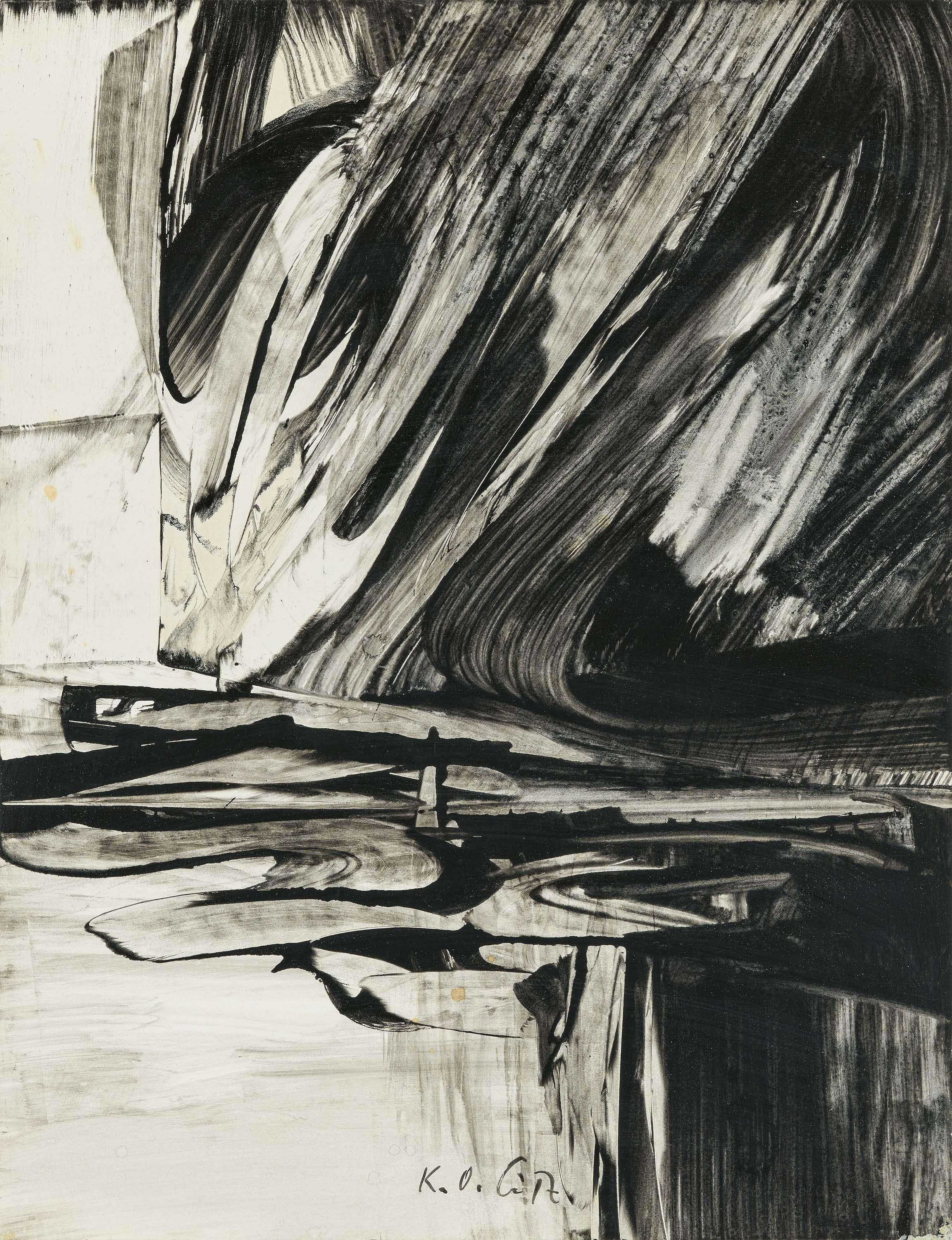 Karl Otto Götz - Ohne Titel.