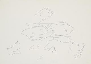 Karl Otto Götz - Schnellzeichnung.