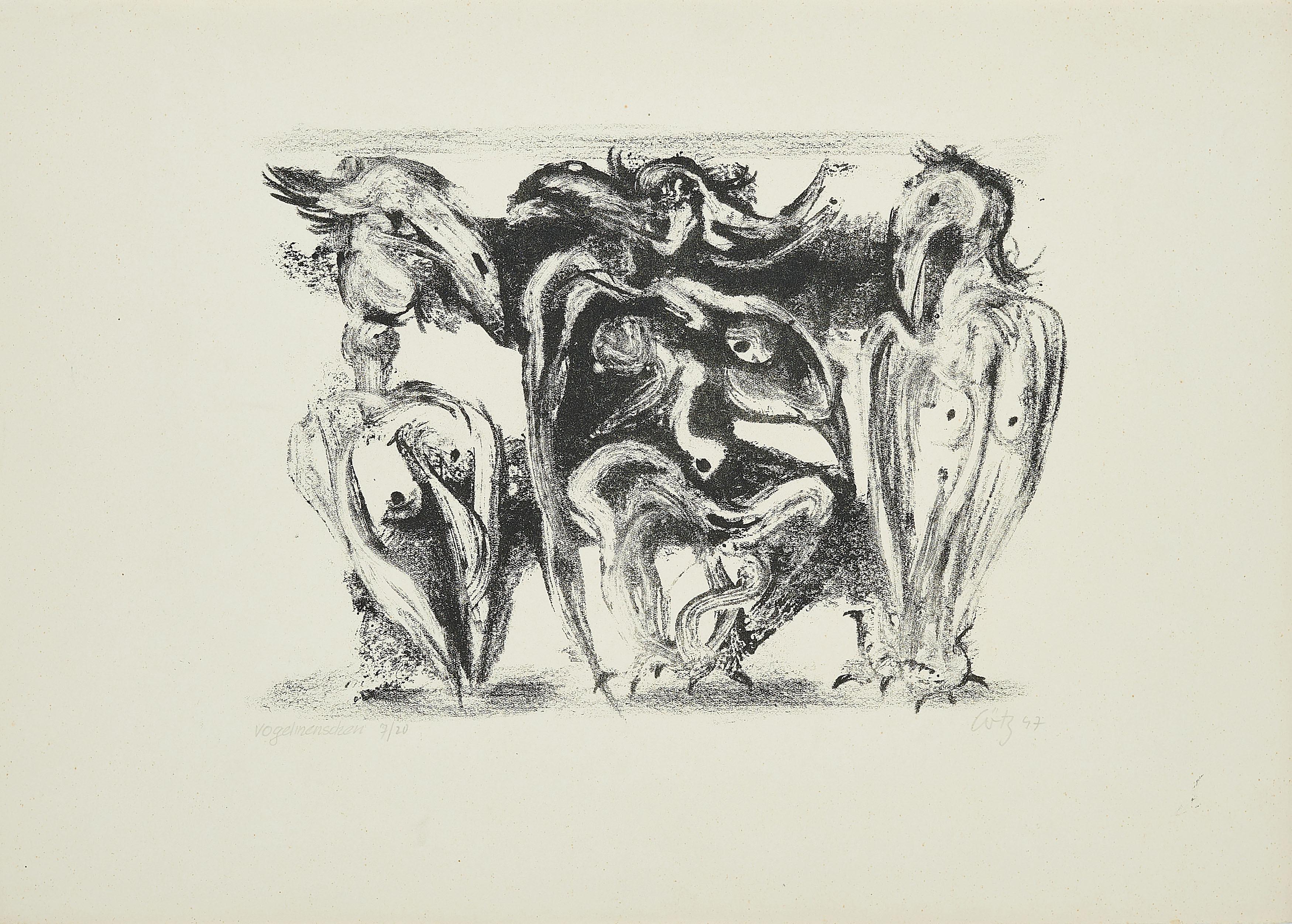 Karl Otto Götz - Vogelmenschen.