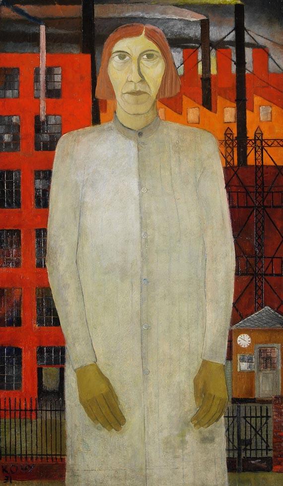 Karl Otto Hy - Fabrikarbeiterin