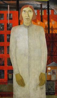 Karl Otto Hy - Fabrikarbeiterin