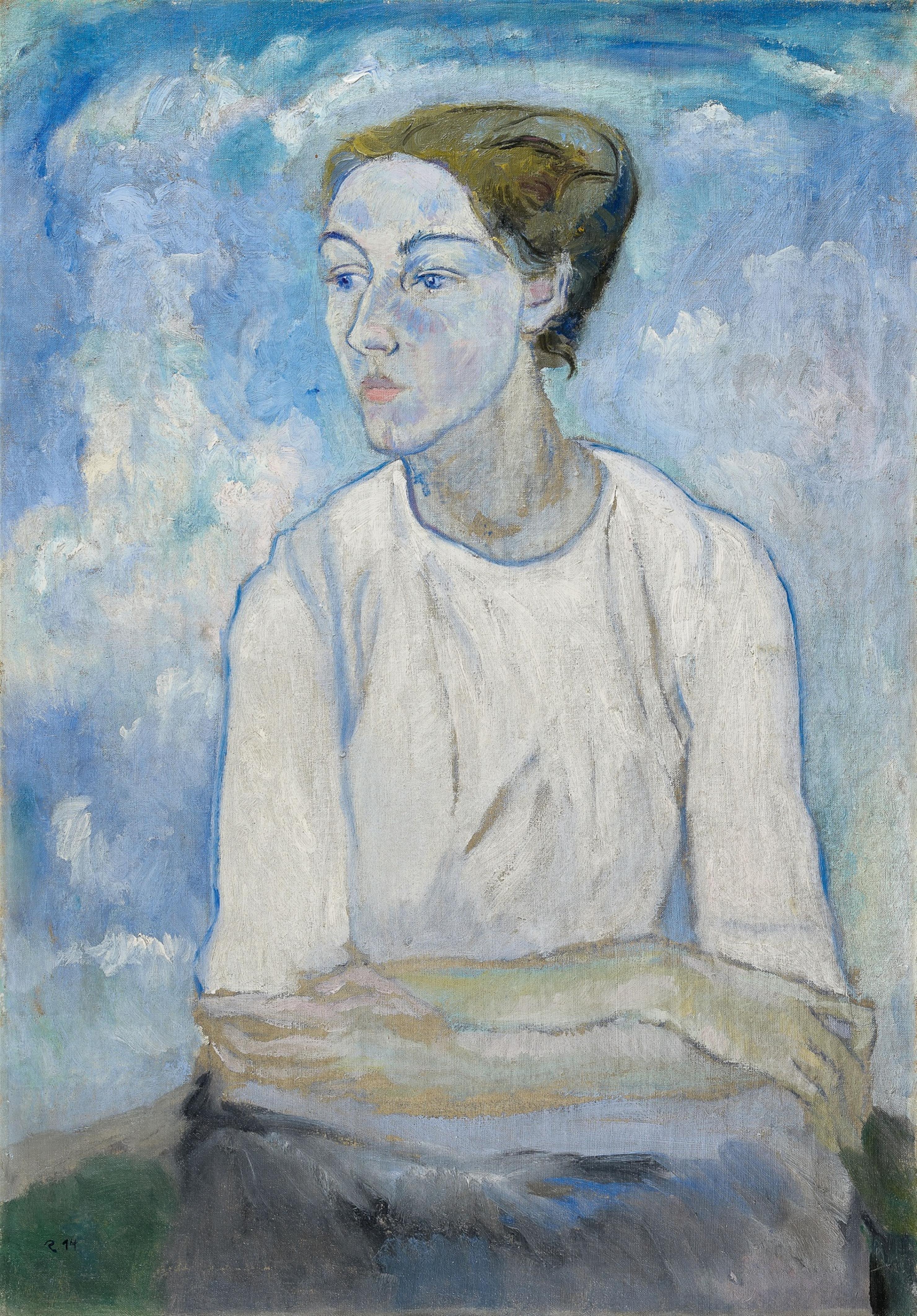 Karl Peter Röhl - Sitzende mit verschränkten Armen